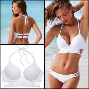 Victorias Secret White Bombshell Bikini Set